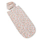 Spring floral snuggle swaddle & topknot set